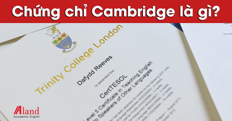 Lợi ích của chứng chỉ Cambridge